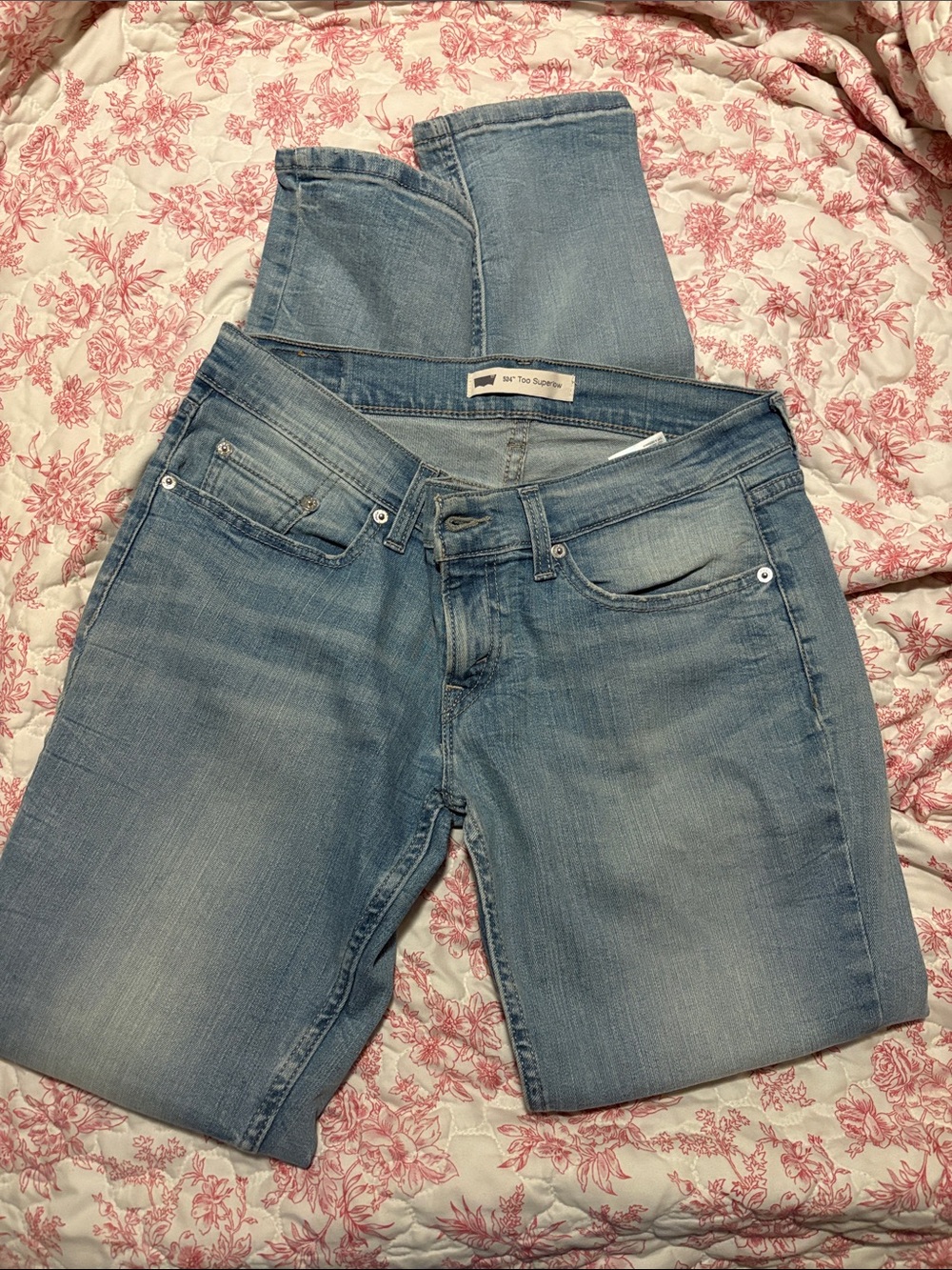 Levi's Light Blue Boot Cut Women's Jeans